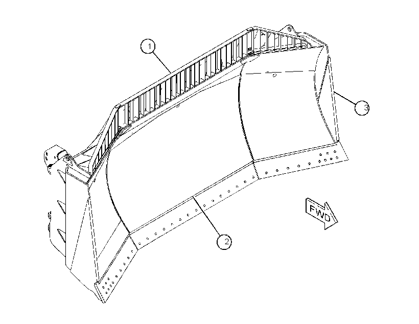 BLADE AS-UNIVERSAL 3892115 CAT