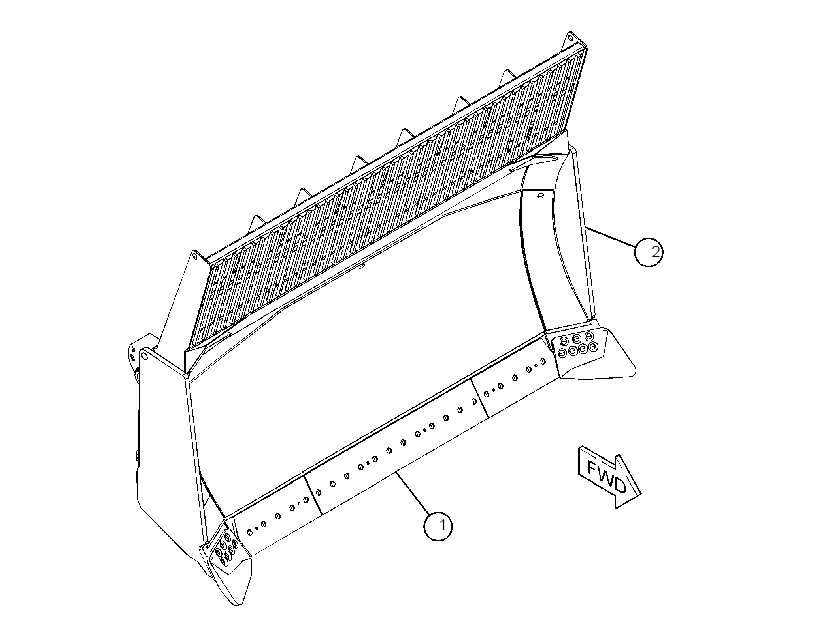 BLADE & EDGE GP-SEMI-UNIVERSAL 3892116 CAT