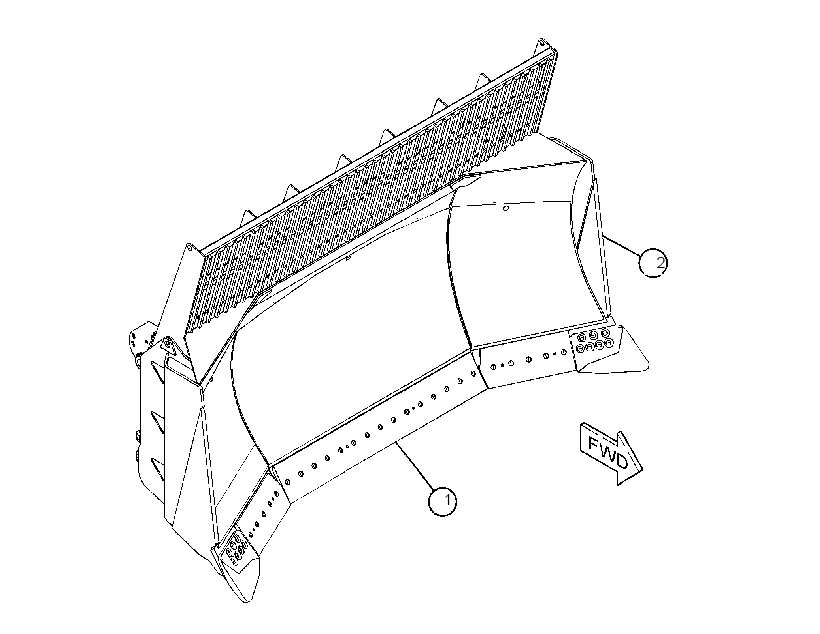 BLADE & EDGE GP-UNIVERSAL 3892118 CAT