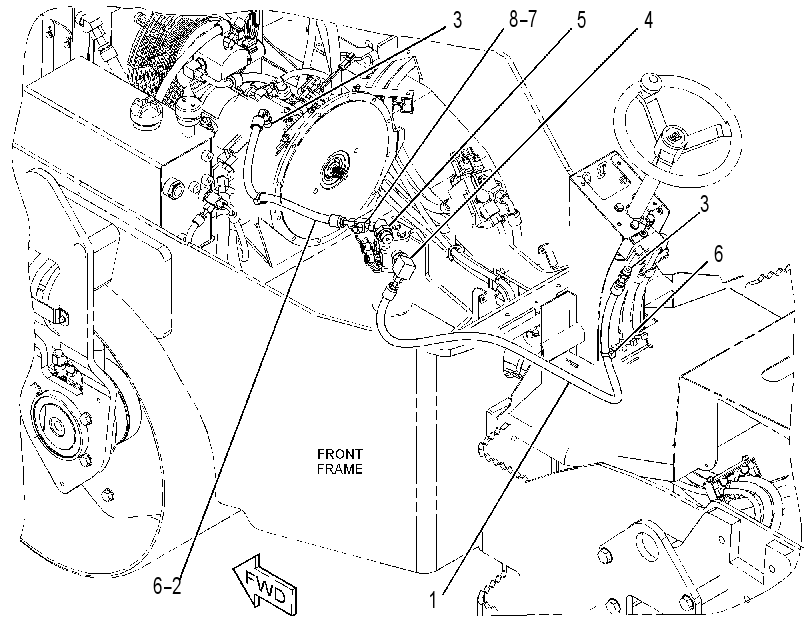 LINES GP-HYDRAULIC FILTER 3676523 CAT