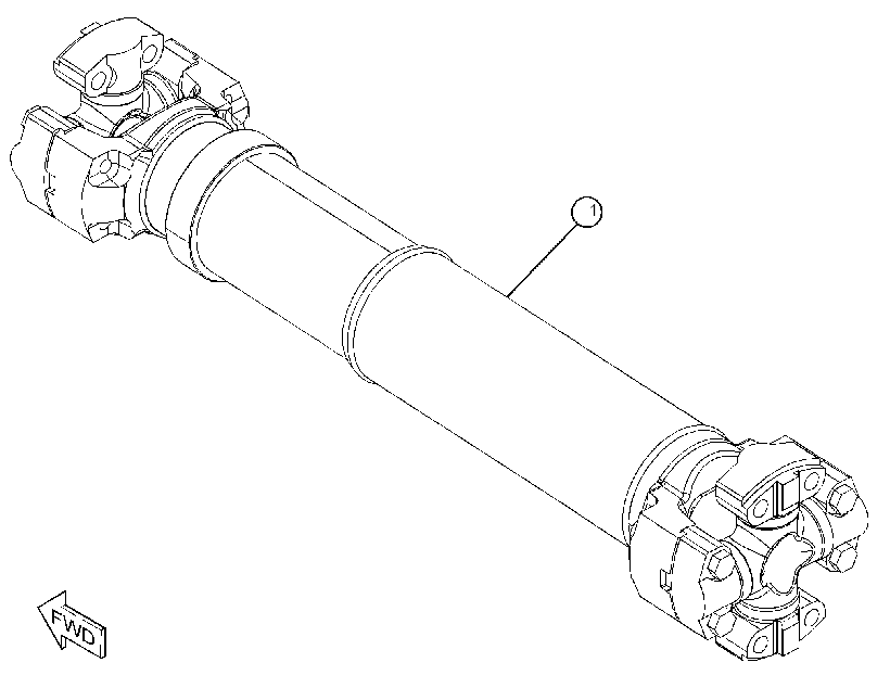 SHAFT GP-MAIN DRIVE 3884787 CAT
