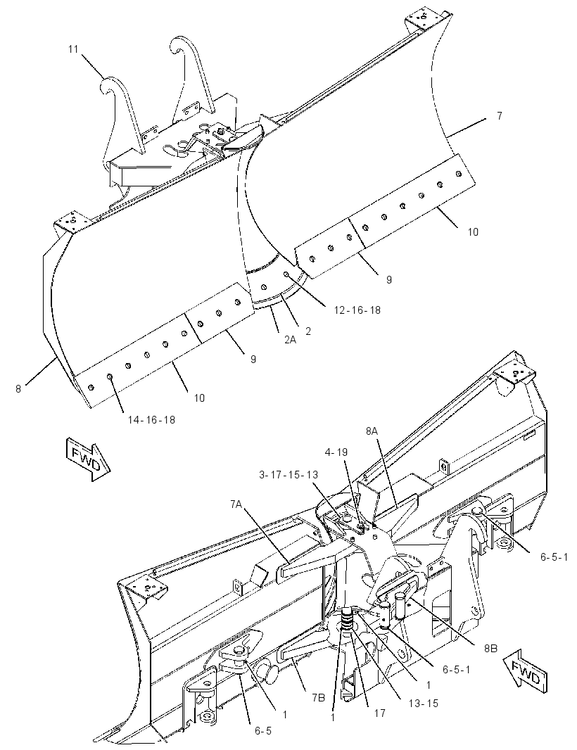 BLADE GP-SNOW 4369742 CAT