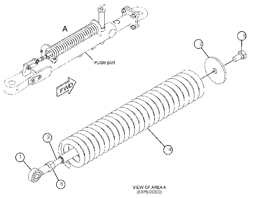 SPRING GP-LADDER 4334403 CAT