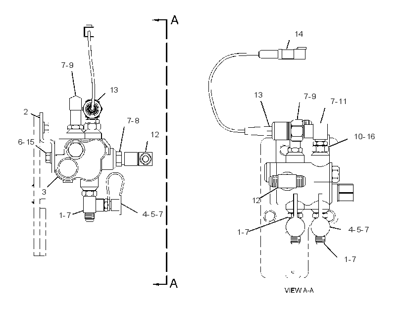 VALVE & MTG GP-ACCUM CHARGING 4233047 CAT