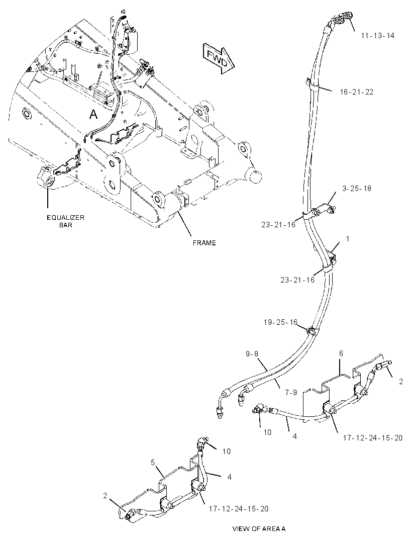 LUBRICATION GP-EQUALIZER BAR 3870388 CAT