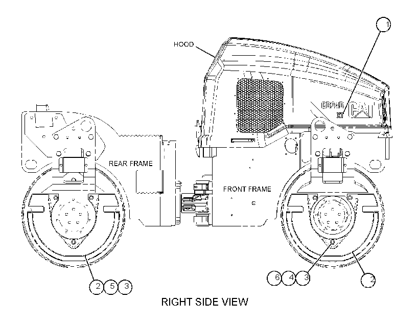 BALLAST GP-FRAME 4445545 CAT