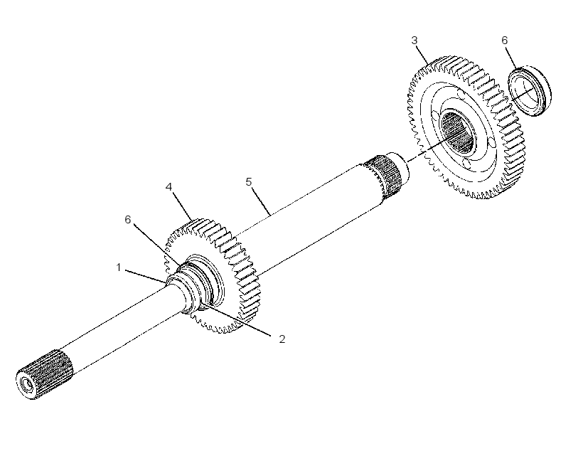 GEAR & BEARING GP 3260616 CAT