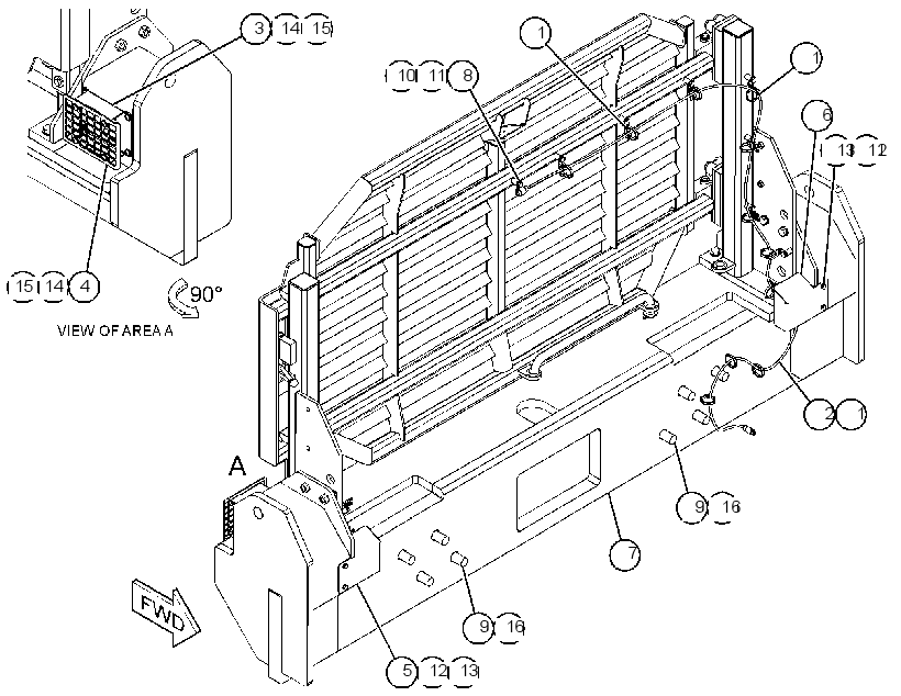 GUARD AR-REAR 3918903 CAT