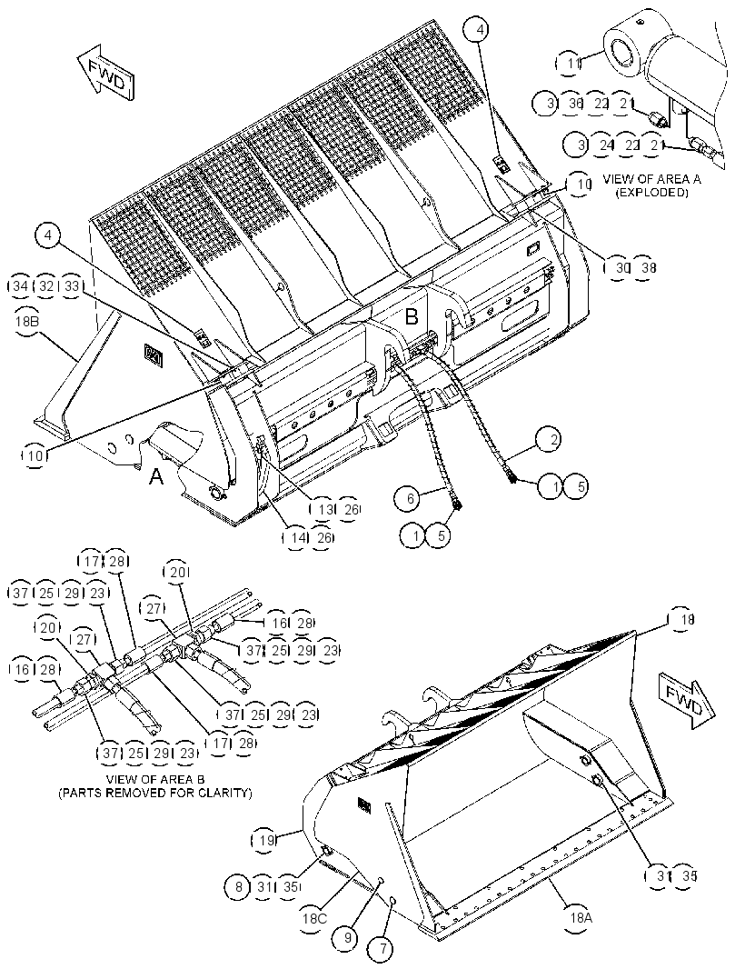 BUCKET AS-MULTIPURPOSE 3877785 CAT