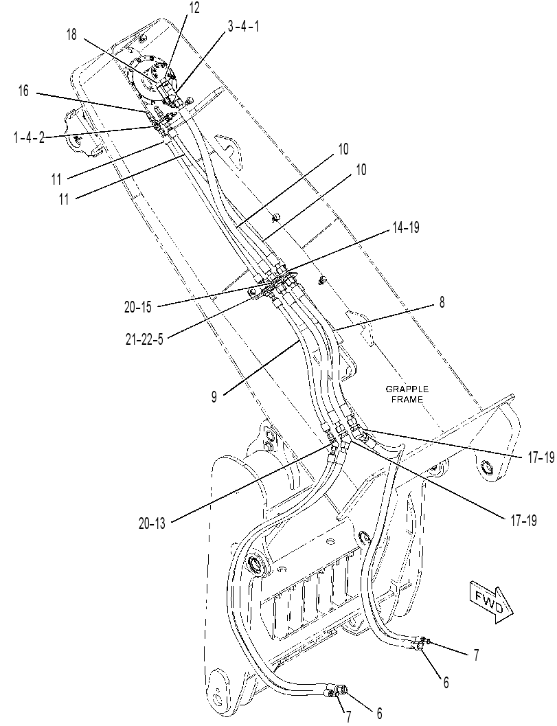 LINES GP-ROTATOR 3773200 CAT
