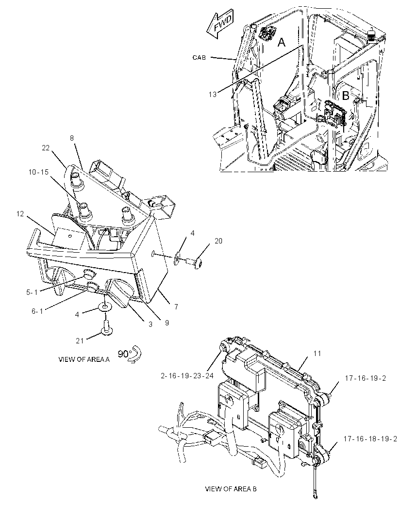 CONTROL & MTG GP-POWER TRAIN 3610430 CAT