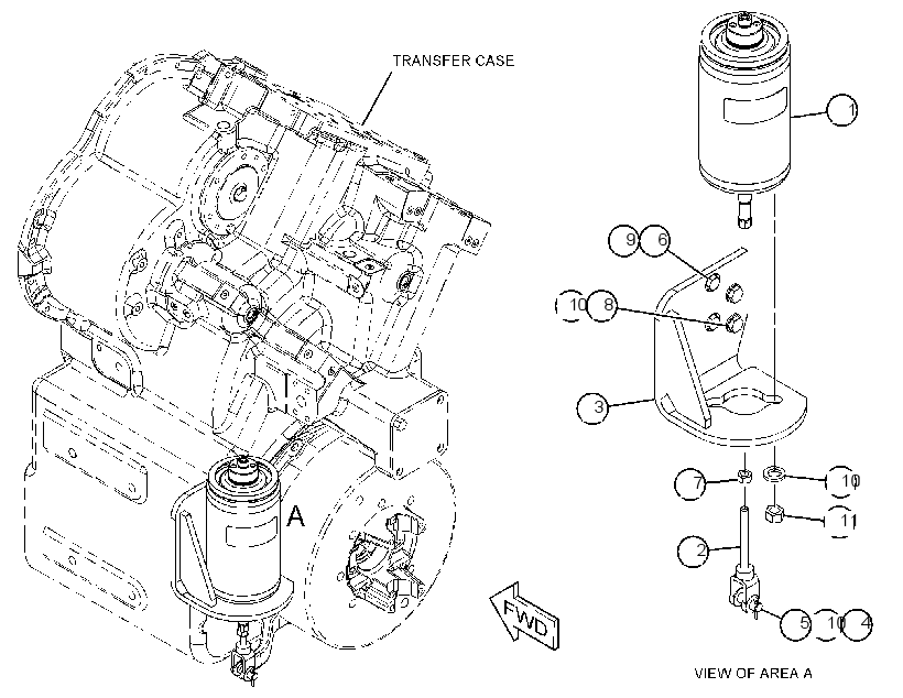 ACTUATOR GP-PARKING BRAKE 3923891 CAT