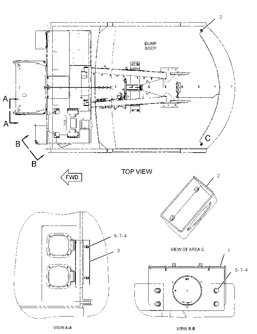 MOUNTING GP-LIGHTING 4323048 CAT