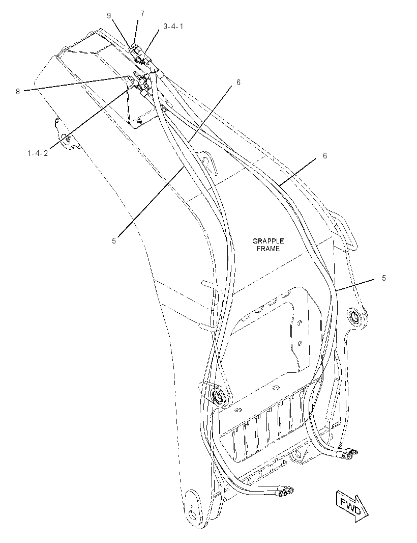 LINES GP-ROTATOR 3871460 CAT