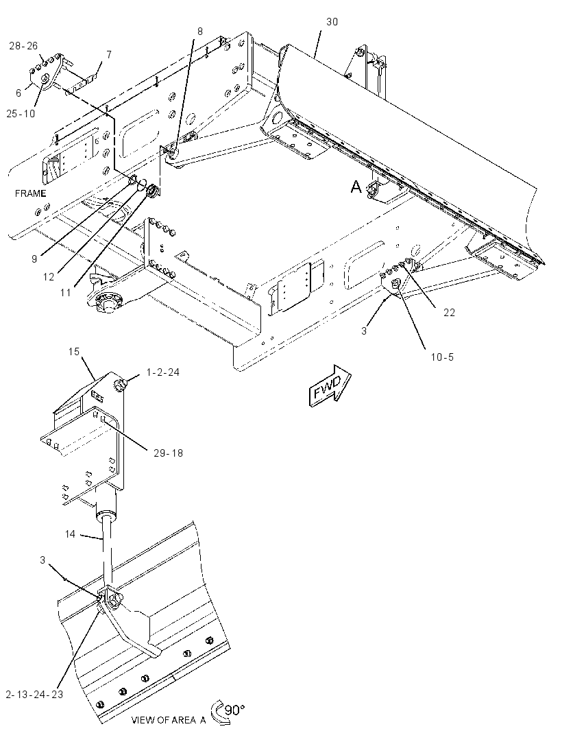 BLADE GP-COMPACTOR 3619529 CAT