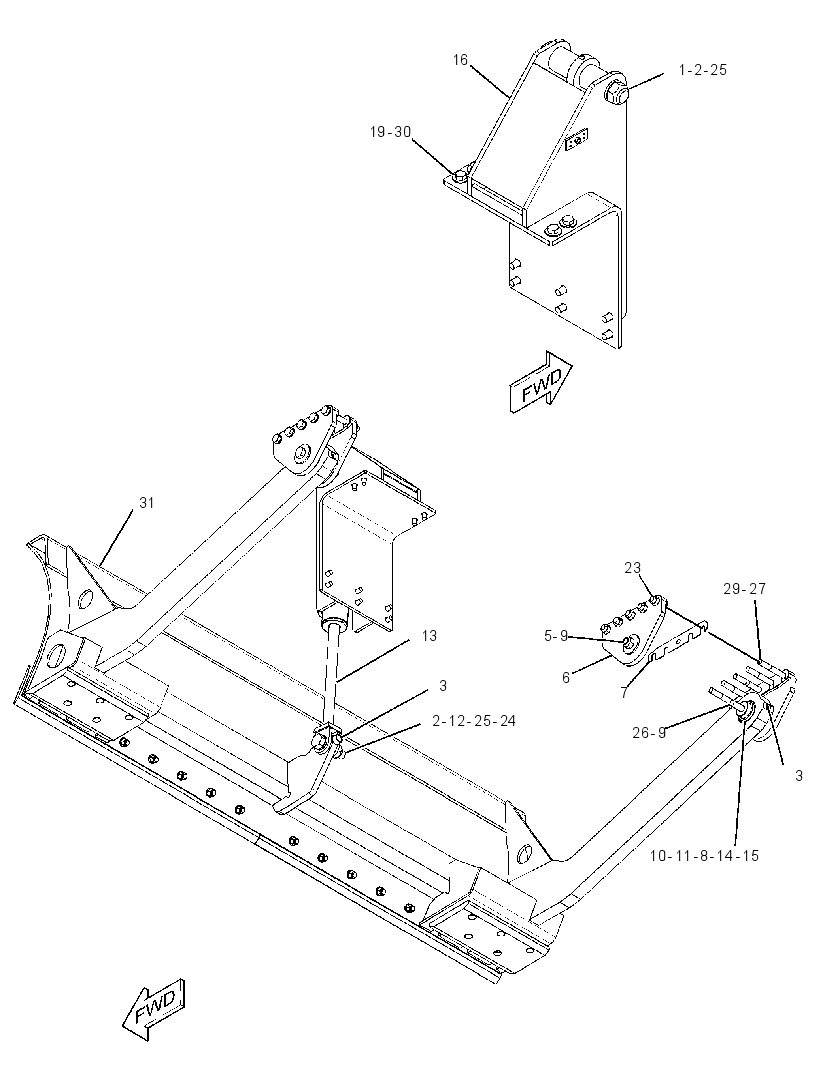 BLADE GP-LEVELING 3574866 CAT