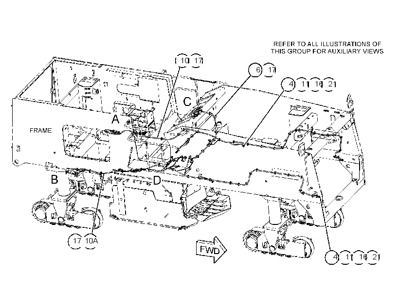 WIRING GP-CENTER 3732013 CAT
