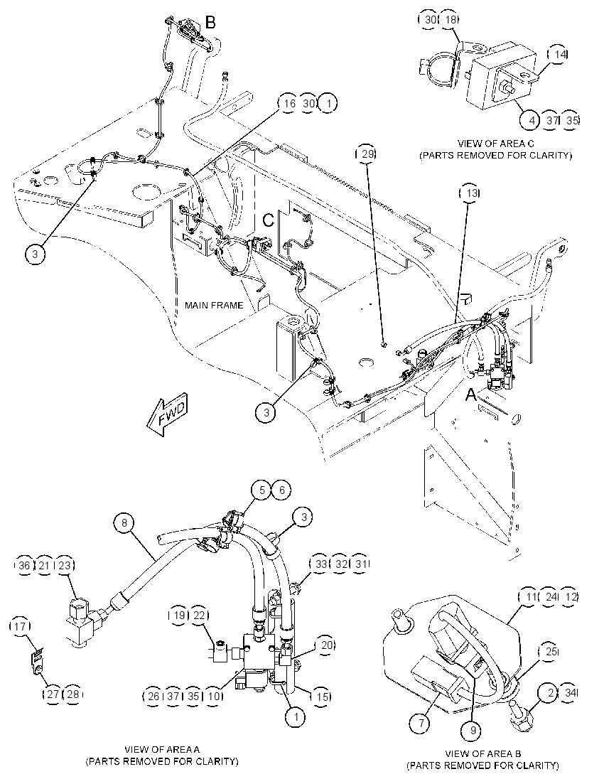 VALVE & LINES GP 4390640 CAT