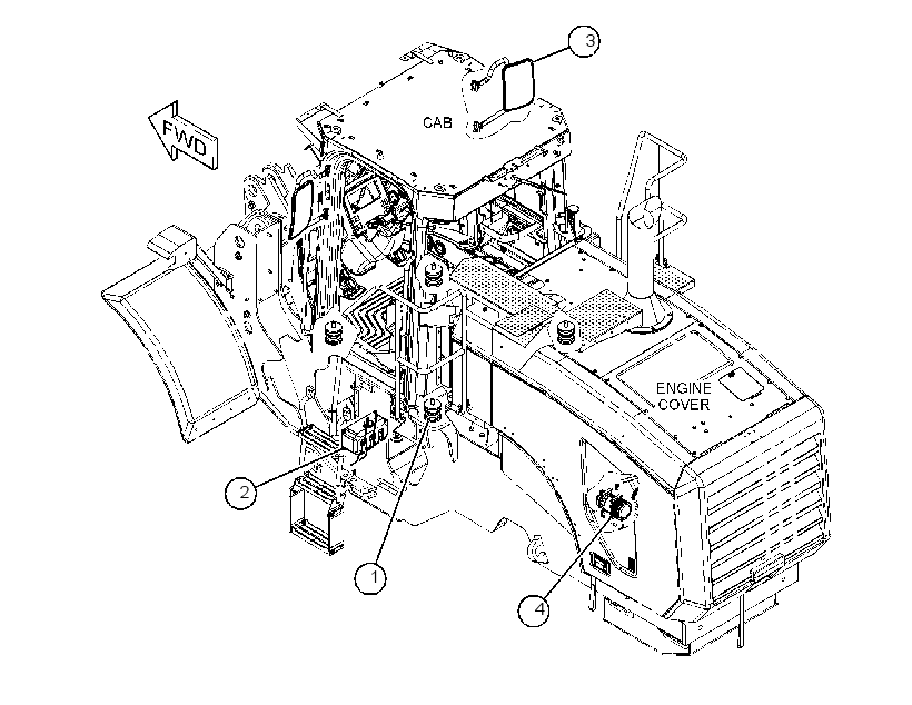 INSTALLATION GP-CAB 3915302 CAT