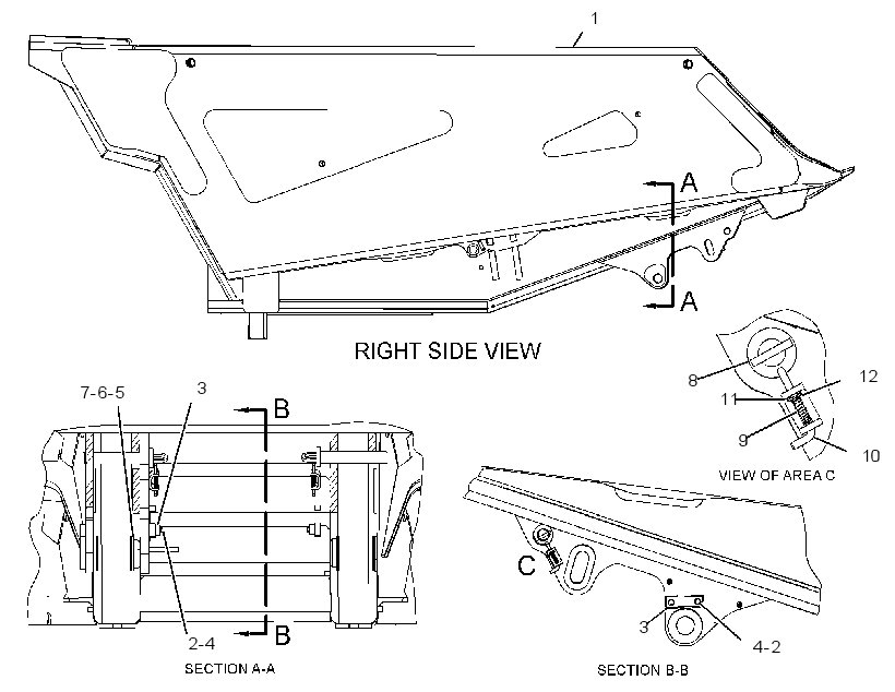 BODY GP-TRUCK 3114728 CAT