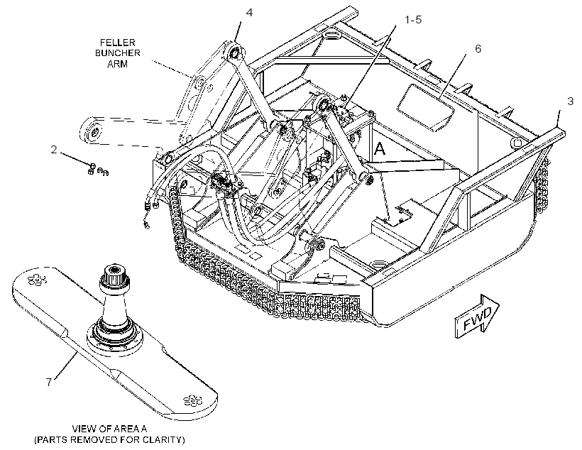 BRUSH CUTTER AR 3864056 CAT