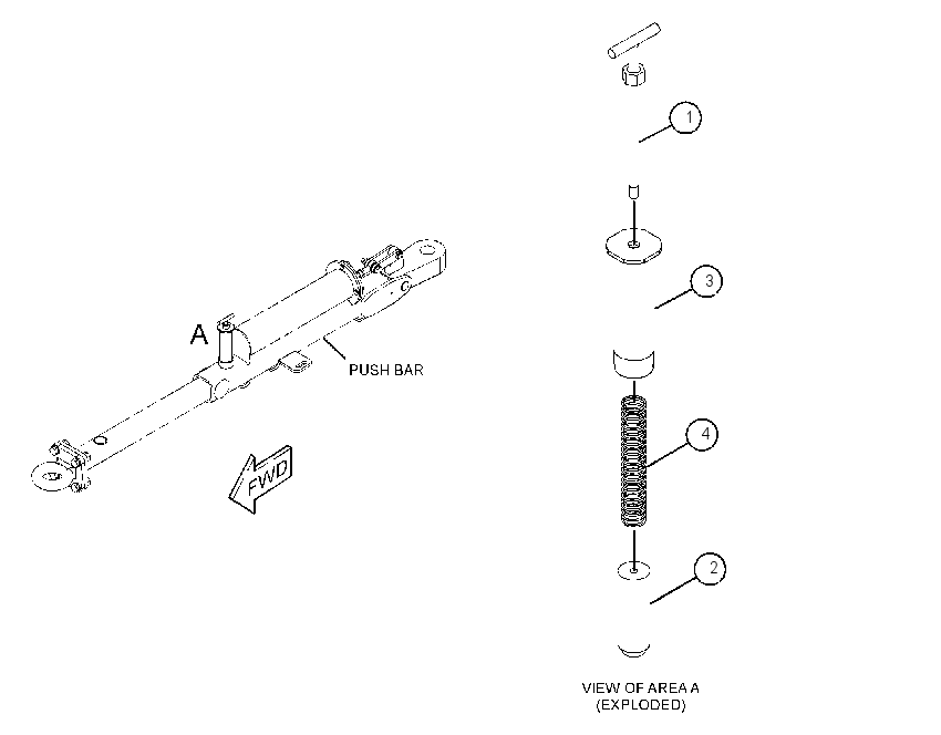 SPRING GP-LADDER 4334402 CAT