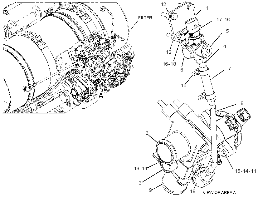 VALVE & MTG GP-AIR CONTROL 4288786 CAT