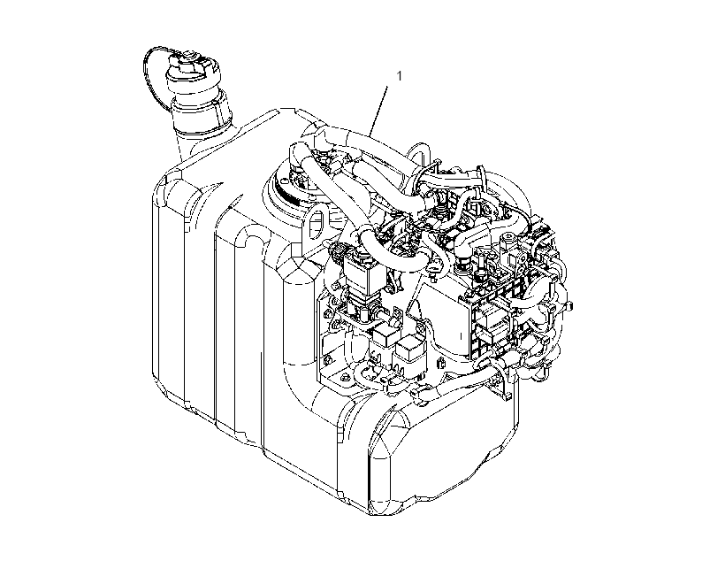 Модуль AdBlue (компоновка) 4218535 CAT