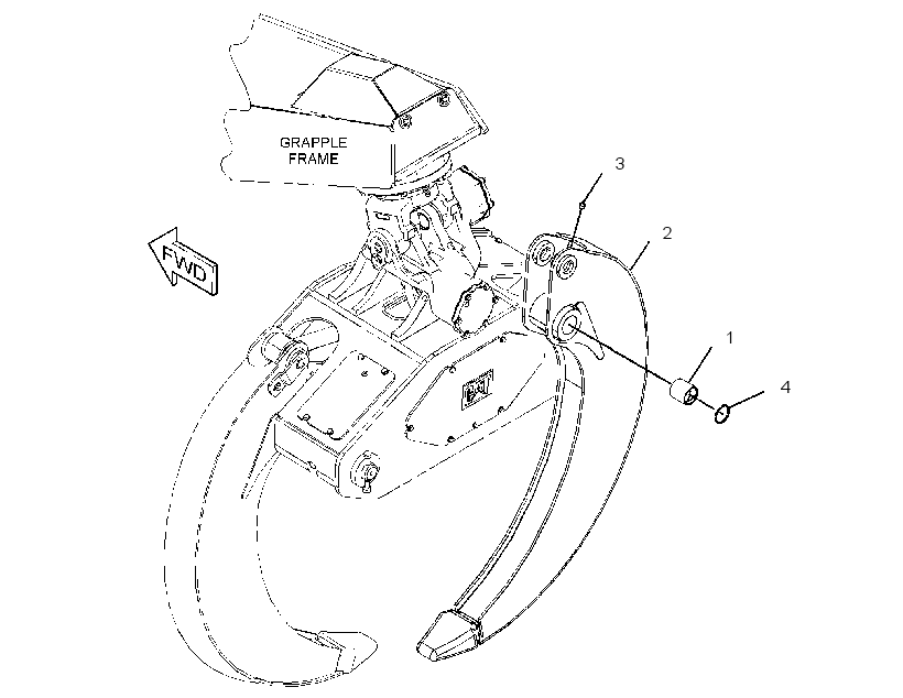 ARM GP-GRAPPLE 4227790 CAT