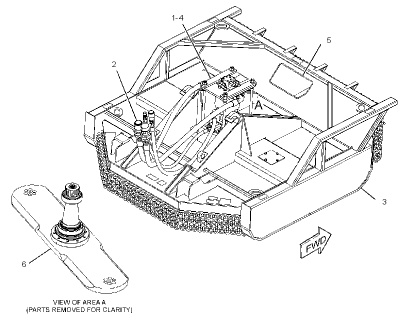 BRUSH CUTTER AR 3864080 CAT