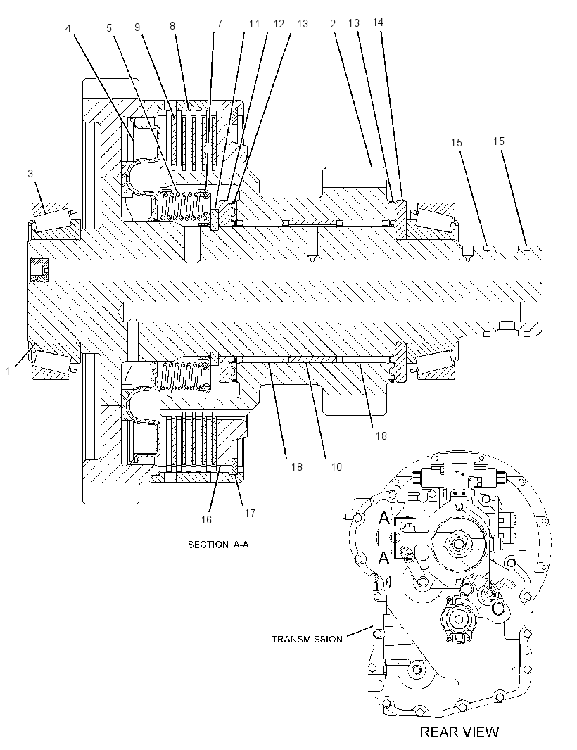 SHAFT GP-IDLER 2744561 CAT