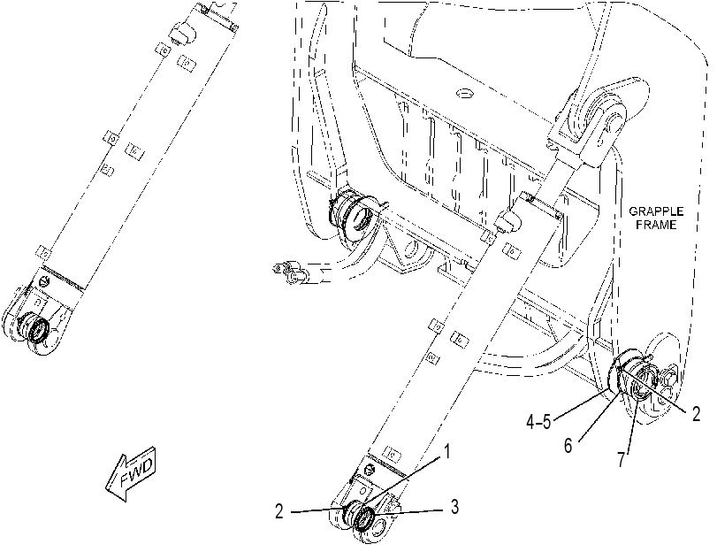 BEARING & SEAL GP-GRAPPLE 3734367 CAT