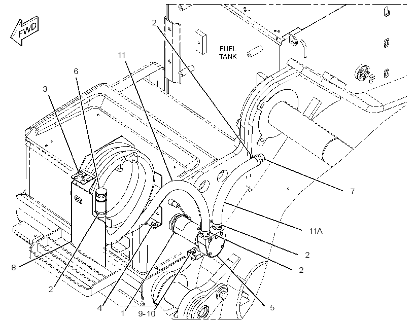 PUMP & MOTOR GP-REFUELING 3607212 CAT
