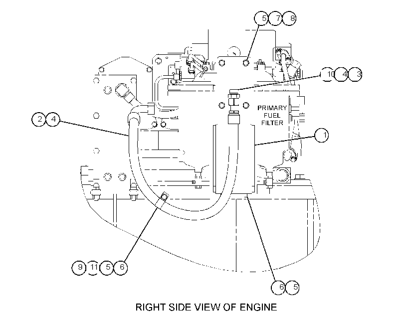FILTER & MTG GP-FUEL 3754576 CAT