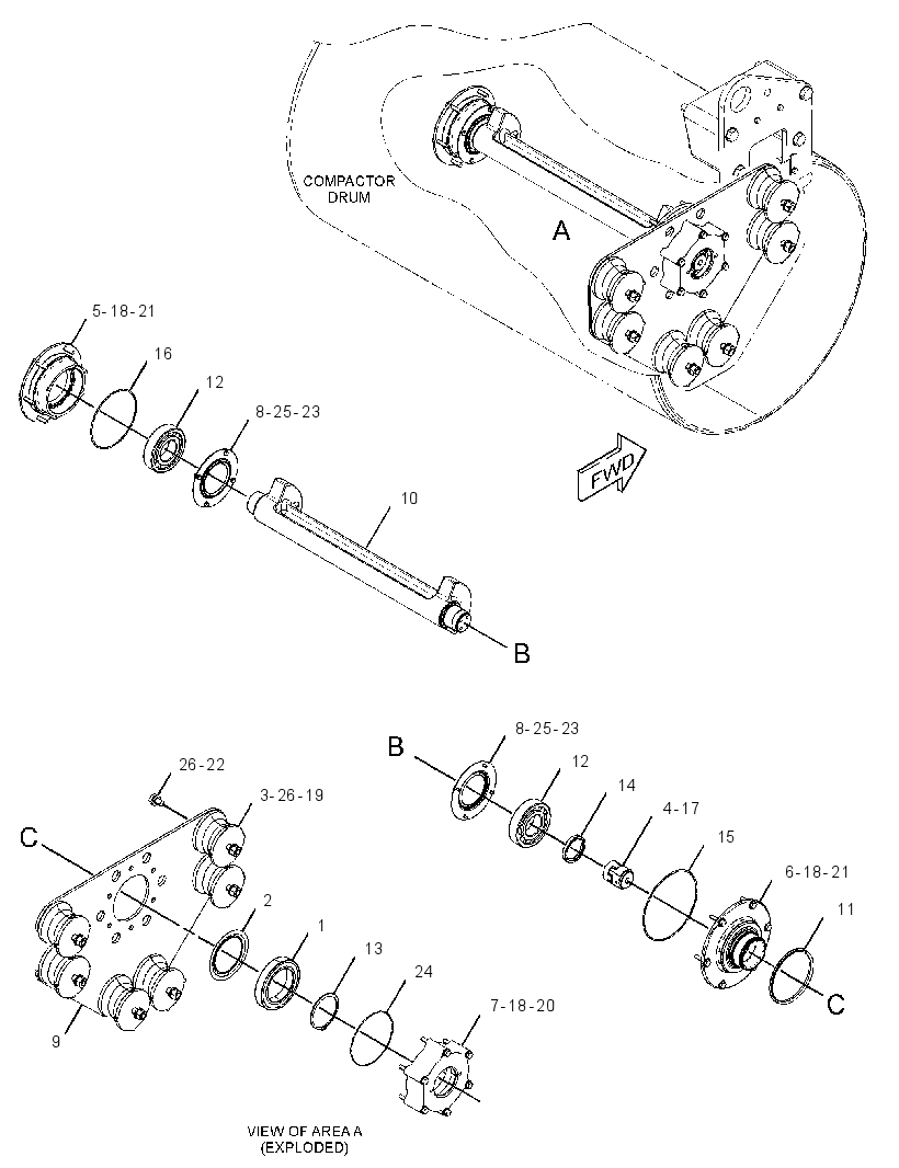 WEIGHT GP-ECCENTRIC 3676621 CAT