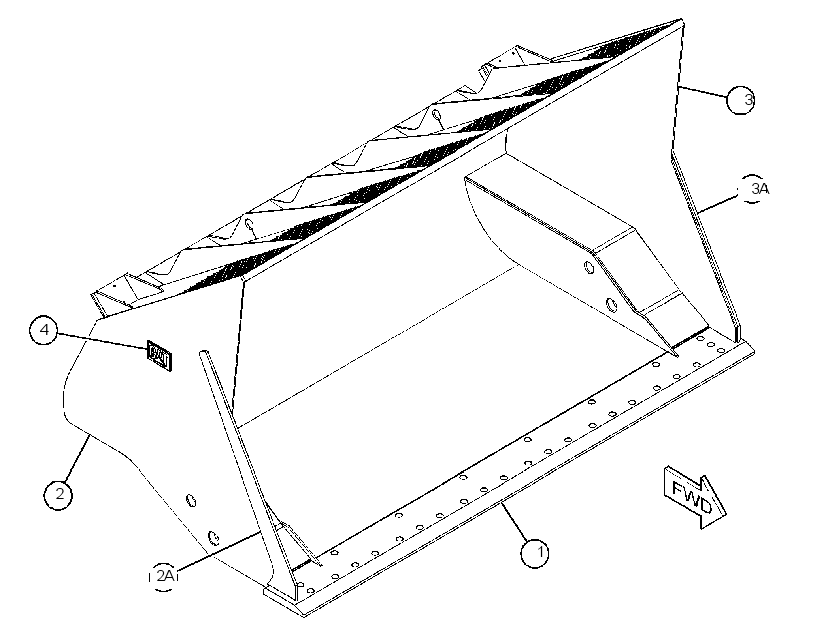 BUCKET AS-MULTIPURPOSE 3203243 CAT