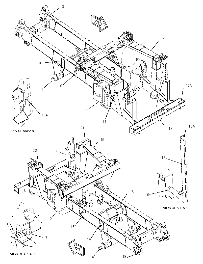 FRAME AS 1717890 CAT
