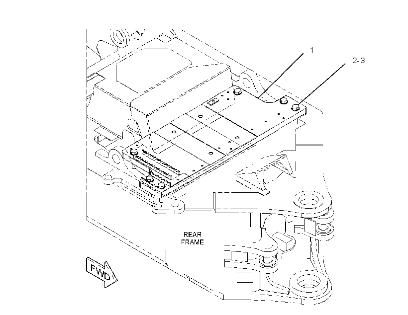 MOUNTING GP-WINCH 3789934 CAT
