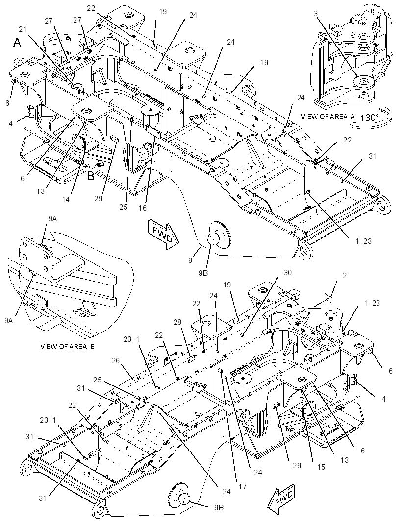 FRAME AS-FRONT 2524484 CAT