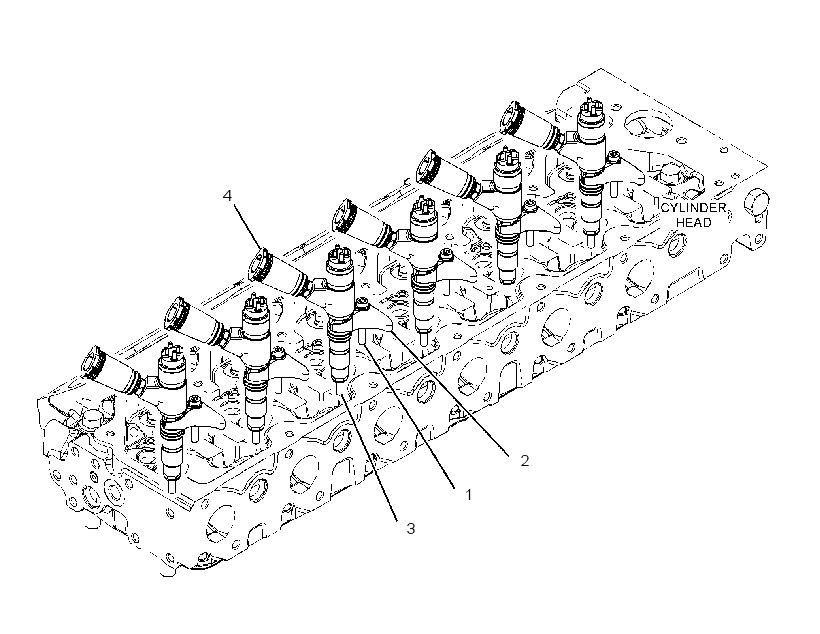 Форсунка топливная 4168908 CAT