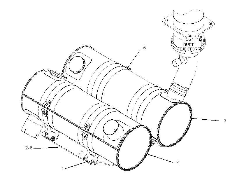 MUFFLER & MOUNTING GP 3906783 CAT