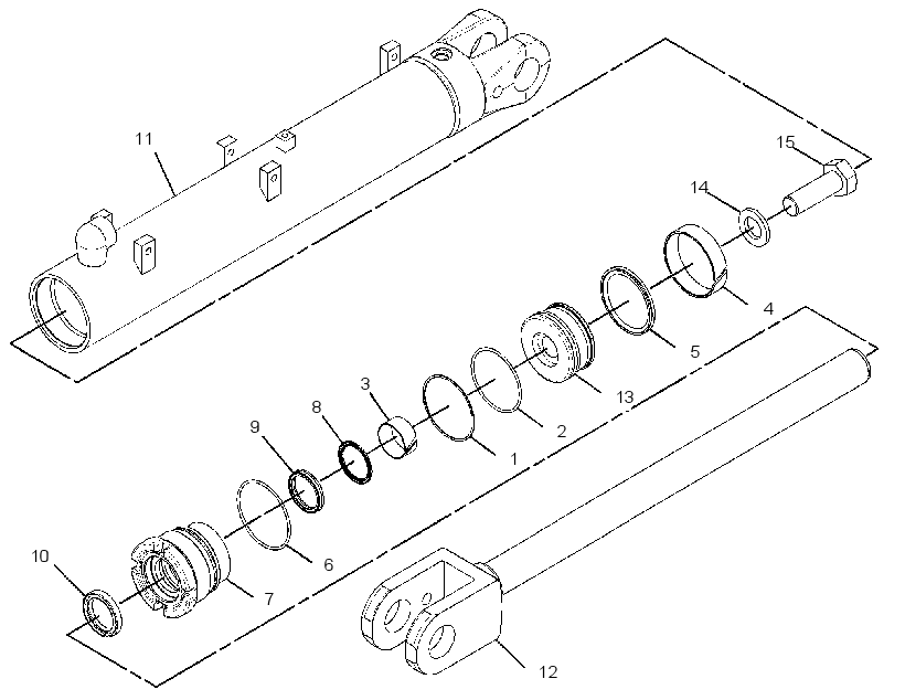 CYLINDER GP-ARCH 4170069 CAT