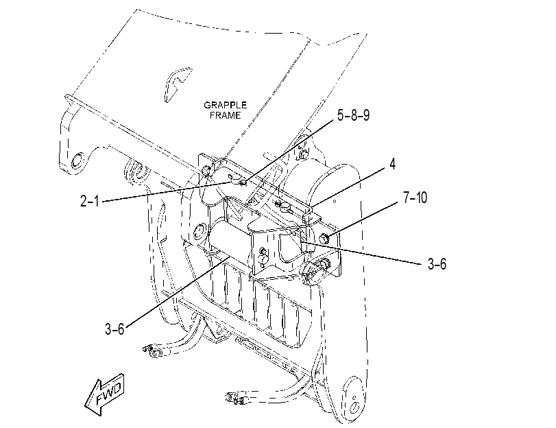 FAIRLEAD GP-WINCH 3698088 CAT