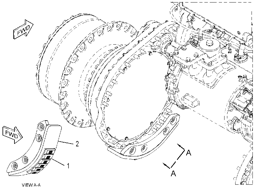 GUARD GP-FINAL DRIVE 4411054 CAT