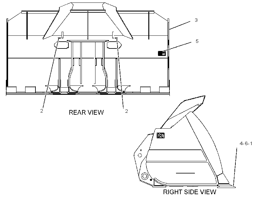 BUCKET GP-COAL 4302531 CAT