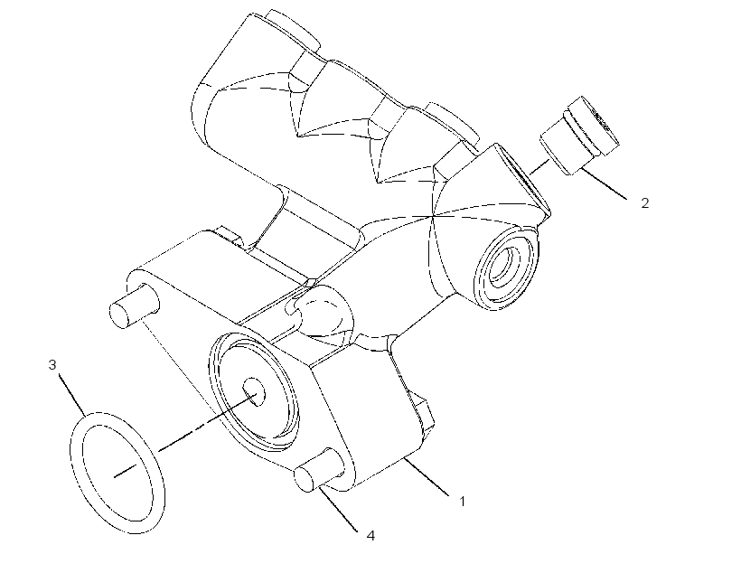 MANIFOLD GP-ENGINE OIL 2395924 CAT