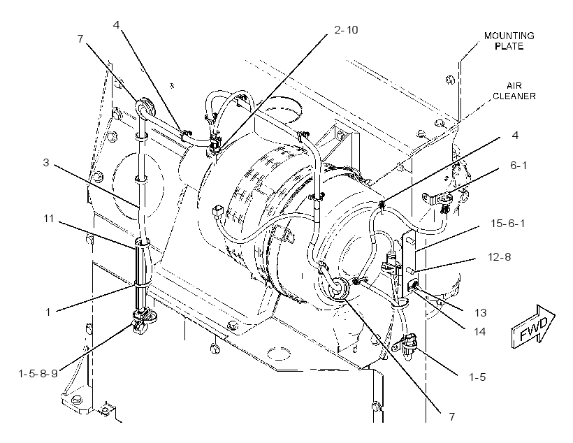 WIRING GP-FUEL PUMP 3721882 CAT