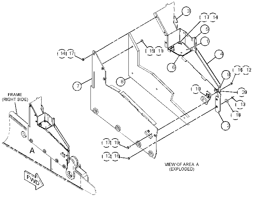 GUARD GP-ENGINE 3886544 CAT