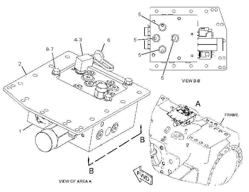 VALVE & MTG GP-STEER & BRAKE 3870386 CAT