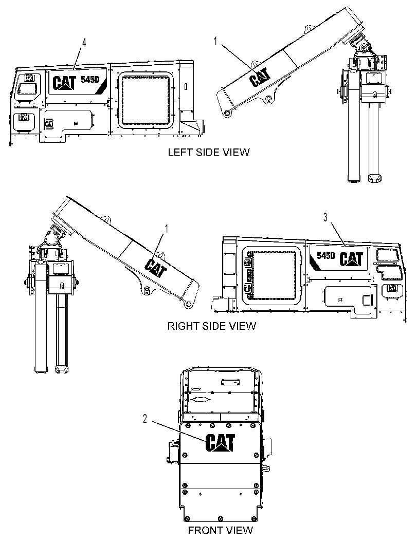 Плёнка 4355286 CAT